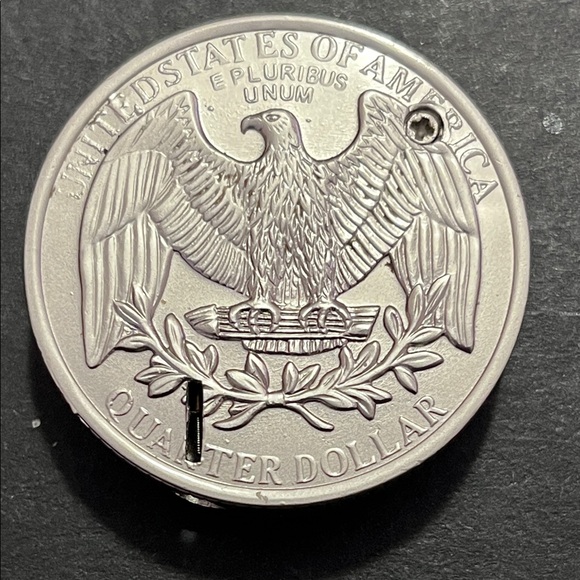 Silver Eagle Coin Decor by [Brand]